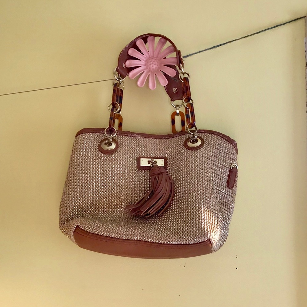 Aldo Straw Weave Handbag